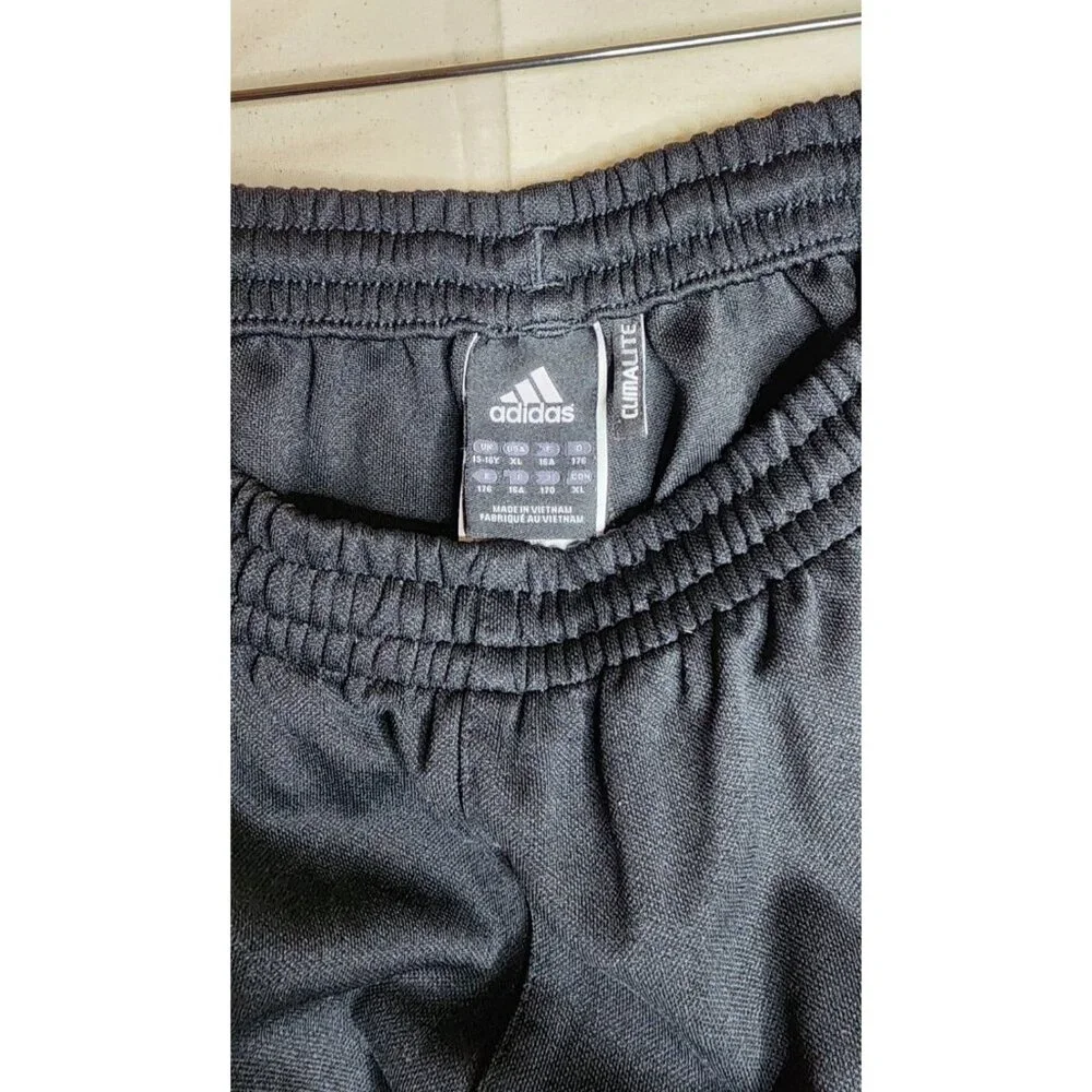 Adidas Youth‎ Elastic Waist Sweatpants size XL Black